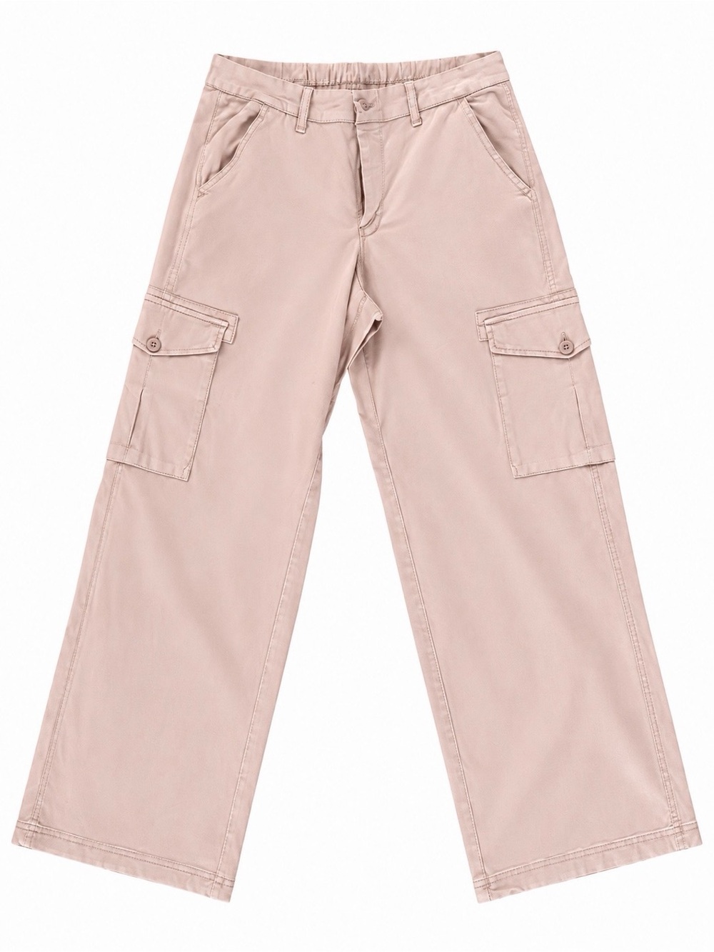 American Eagle Outfitters Men's Cargo Pants in Light Pink